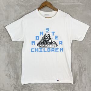 Monster Children Magazine Men's Med White Cotton T Shirt Tee Horror Rare